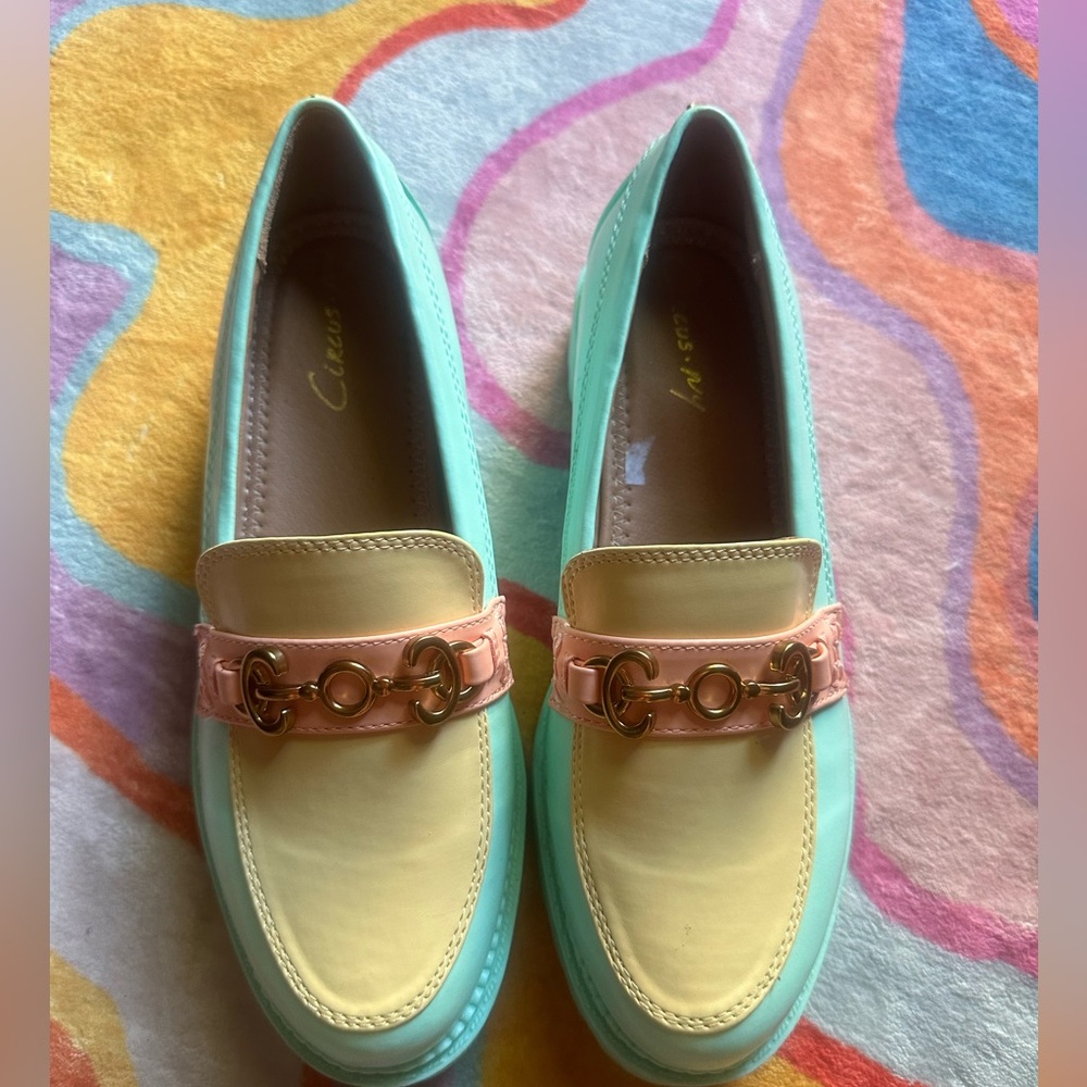 Sam Edelman Circus colorful loafers